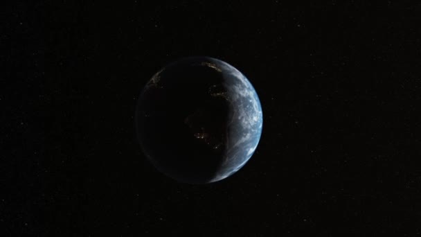 Exploração Espacial Global Conceito Viagem Espacial Imagem Gerada Digitalmente Animação — Vídeo de Stock