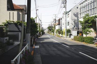 Resident district area in Tokyo city, Japan.