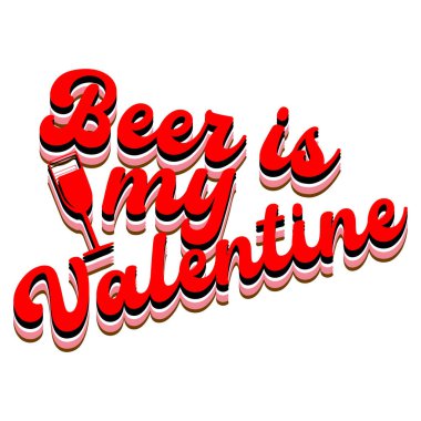 Retro sevgililer günü svg, el işi tasarımı, sevgililer günü alıntısı tasarımı