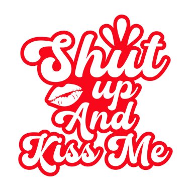 Retro sevgililer günü svg, el işi tasarımı, sevgililer günü alıntısı tasarımı