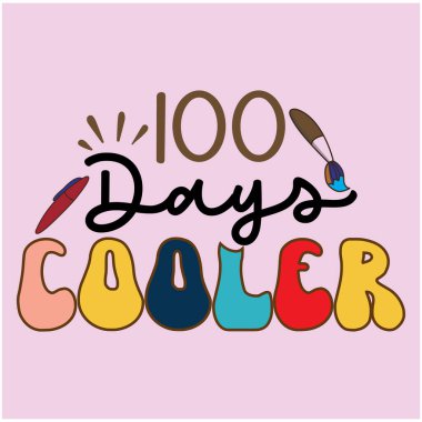 100 day of school svg t-shirt design,Retro 100 day of school svg t-shirt design, 100 day of school  t-shirt design