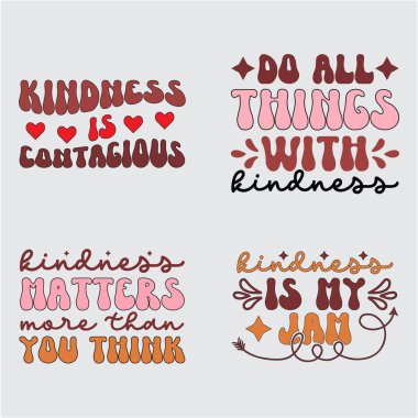  kindness  svg  design set clipart