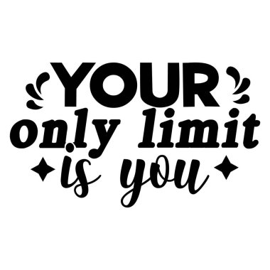 İlham verici svg tişört tasarımı