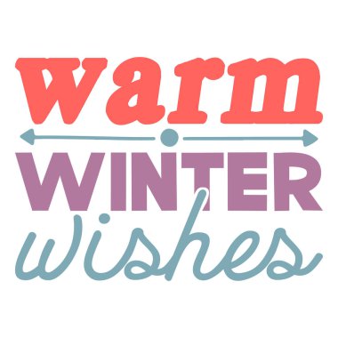 Kış svg tişört tasarımı