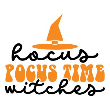 Serbest vektör Mutlu Cadılar Bayramı harfleri