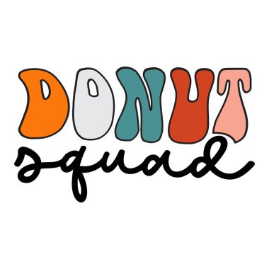 Komik Donut tasarımı, Komik Donut alıntıları svg dosyası