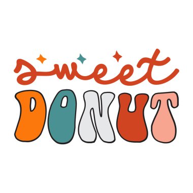 Komik Donut tasarımı, Komik Donut alıntıları svg dosyası