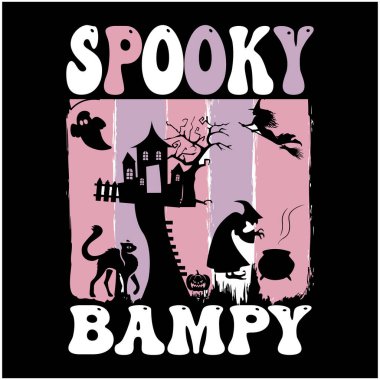 Cadılar Bayramı tişört tasarımı, ürkütücü tişört tasarımı