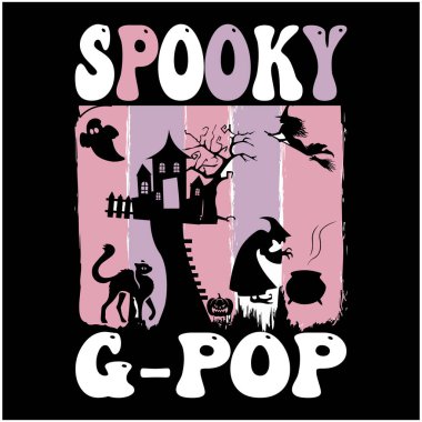 Cadılar Bayramı tişört tasarımı, ürkütücü tişört tasarımı