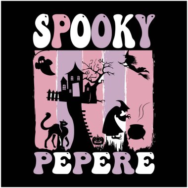 Cadılar Bayramı tişört tasarımı, ürkütücü tişört tasarımı