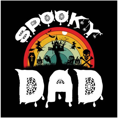 Cadılar Bayramı tişört tasarımı, Cadılar Bayramı harfleri SVG Tasarımı