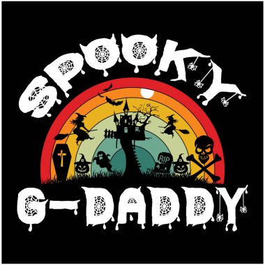 Cadılar Bayramı tişört tasarımı, Cadılar Bayramı harfleri SVG Tasarımı