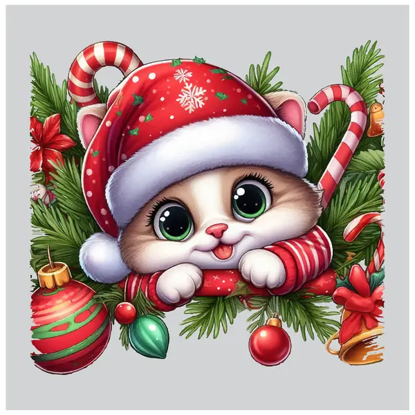 Komik Noel Vektör Dosyası