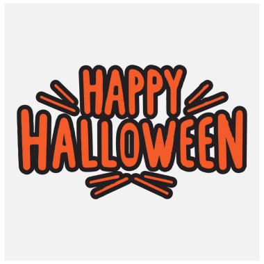 Cadılar Bayramı Suluboya Boo Surat tişört tasarım vektör dosyası