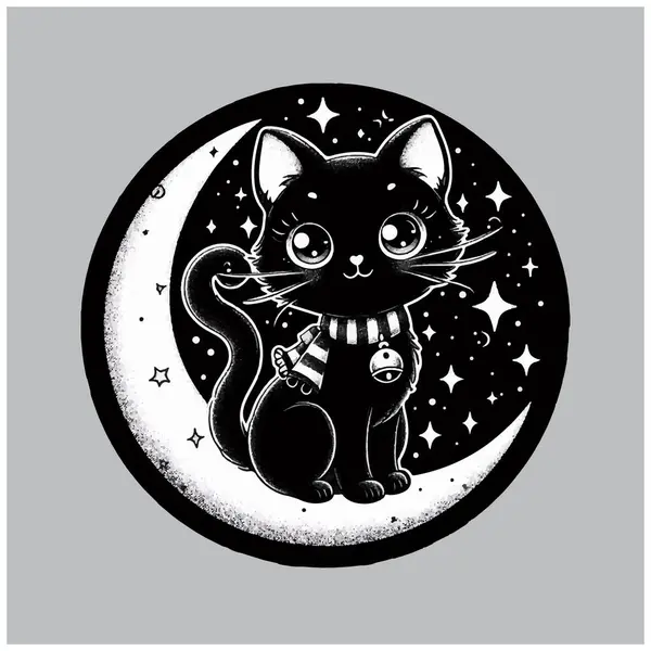 Tuhaf Kara Kedi vektör tasarımı, Tuhaf Kara Kedi vektör dosyası