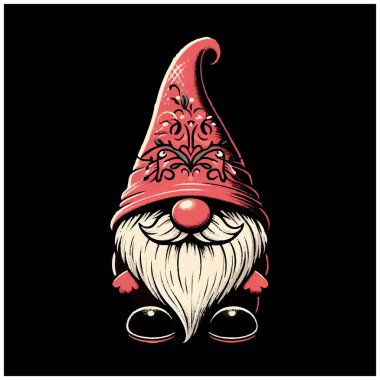 Valentines Gnomes vektör tasarımı, Valentines Gnomes vektör dosyası