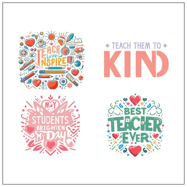 Öğretmen Boho tişört tasarımı