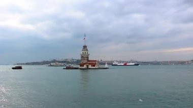 Sarı Gök 'te Günbatımı, Timelapse. Batan güneşin inanılmaz renkleri.