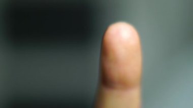 Güvenlik erişim denetimi / gelecekteki kişisel kimlik doğrulama / biyometrik kimlik doğrulama kavramı