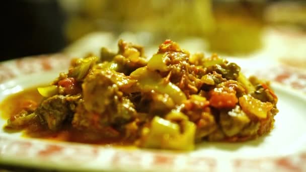 Pronto Mangiare Testi Kebab Testi Kebabi Kebap Cucinato Una Pentola — Video Stock