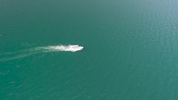 Touristenboot Auf Dem Van See Türkei — Stockvideo