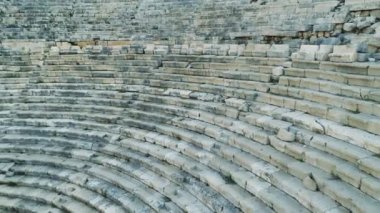 Patara Antik Şehri 'nin panoramik manzarası. Patara, Antalya