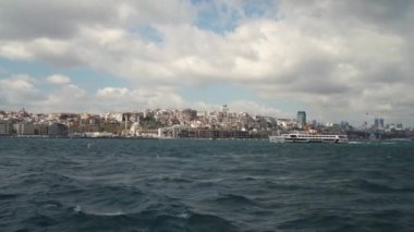 Feribottan Boğaz ve deniz manzarası