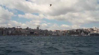 Feribottan Boğaz ve deniz manzarası