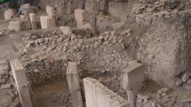 Sanliurfa 'daki Göbekli Tepe. Türkiye Dünyanın En Eski Tapınağı. UNESCO Dünya Mirası sitesi. Gbeklitepe tam olarak 12.000 yıl önce bugün inşa edildi.