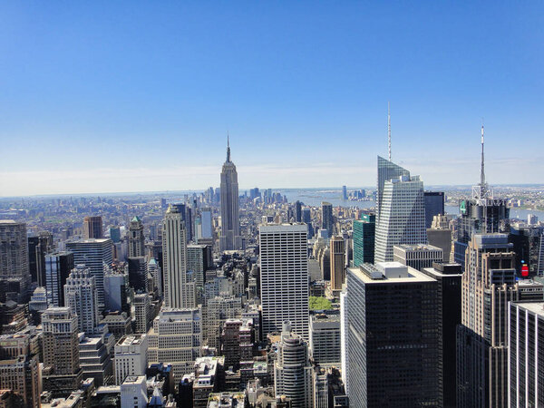 New York City Skyline Empire State Building 2011 Manhattan. High quality photo