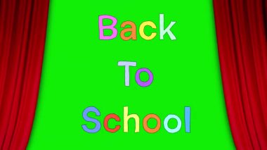 Okula Dönüş Çizimi Doodle Animasyonu (124- Yeşil Sahne Okulu Clipart)