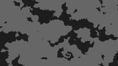 Duman, duman elementlerinin hareket grafikleri, sis, buhar efektleri, rüzgar, patlama, yeşil ekrandaki çizgi film duman patlaması. Çizgi film Smoke geçiş animasyonu anahtar renkte. Krom anahtar, 4K video