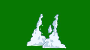 Yeşil ekran üzerindeki su efektleri, su sıçraması, akıntı, girdap, damla, püskürtme, köpük, dökme, sis vs. Krom anahtar 4k. 