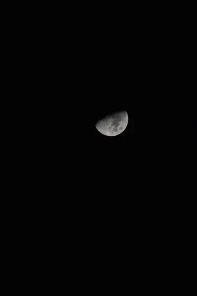 Mond Weltraum Nachthimmel Hintergrund — Stockfoto