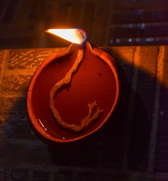 Kaarsen Vorm Van Brandende Kaarsen — Stockfoto