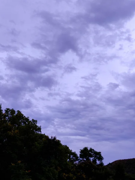 Schöner Himmel Mit Wolken Natur Hintergrund — Stockfoto