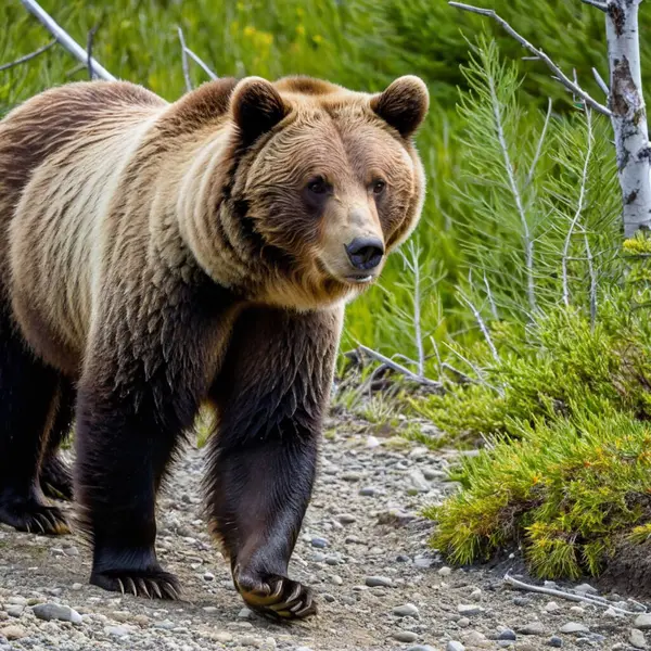 Bear Mighty Carnivore Wild Stock Obrázky