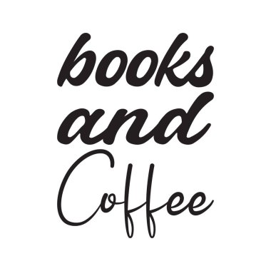 Kitaplar ve kahve siyah harfler