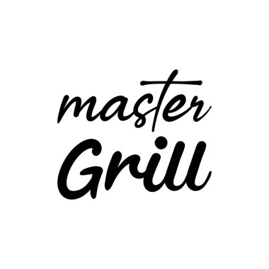 Usta Grill siyah harfler alıntı