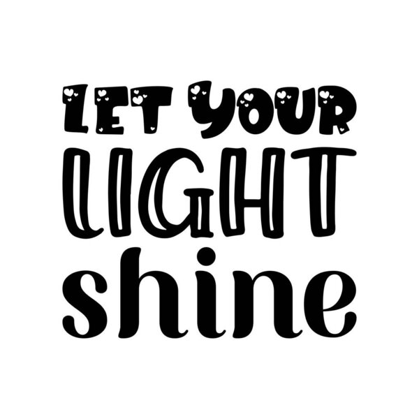 Пусть твой свет блестит черным.