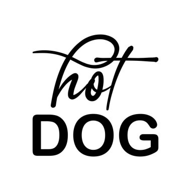 hot dog siyah harf alıntısı