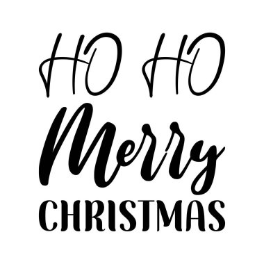Ho ho mutlu noeller siyah mektuplar