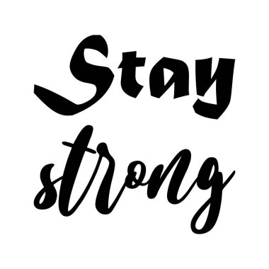 Güçlü kalın siyah harf alıntısı