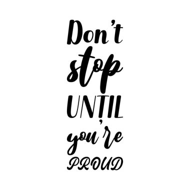 Gururlu bir siyah mektup alıntısı yapana kadar durma.