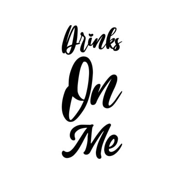 İçkiler benden siyah harf alıntısı