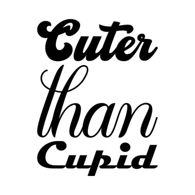 Aşk tanrısı siyah harf alıntısından daha sevimli