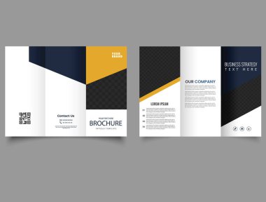 Yaratıcı modern şirket broşürü