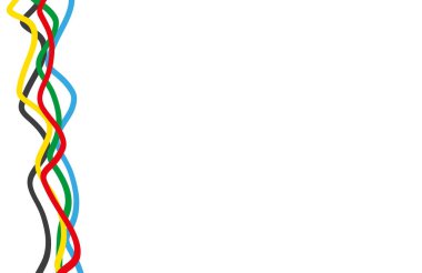 Soyut çok renkli arkaplan. Tasarım için vektör grafikleri. Dalgalar, doku.