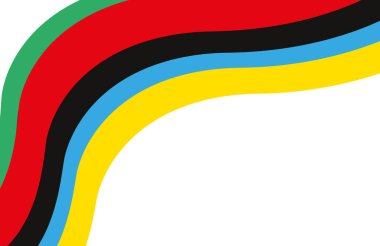 Olimpiyat renkli arka plan. Soyut çok renkli arkaplan.