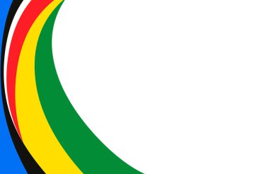 Felç Oyunları Soyut Çok Renkli Arkaplan. Tasarım için vektör grafikleri. Çizgiler, doku. Soyut kıvırcık çizgi